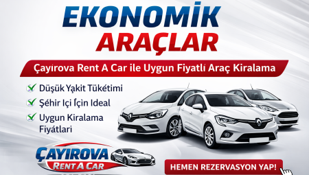 Çayırova Rent A Car Ekonomik Araç kiralama